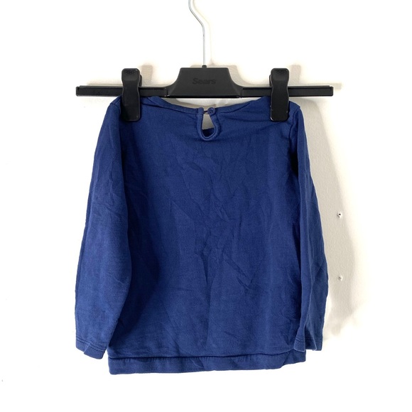 United Colors Of Benetton Blue Fox Long Sleeve Pullover Sweater - Picture 4 of 8